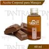 Aceite para masajes chocolate 70cc